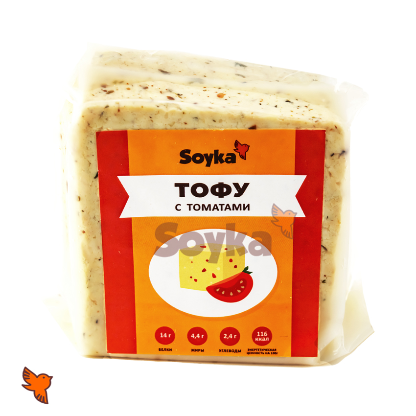 Тофу с томатами «Сойка», 200г